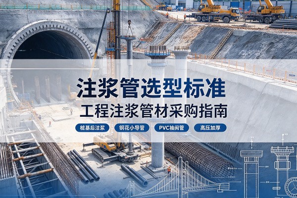 永寿注浆管选型标准