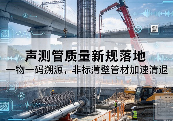 永寿声测管质量新规落地，一物一码溯源，非标薄壁管材加速清退