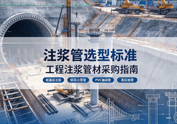 永寿注浆管选型标准